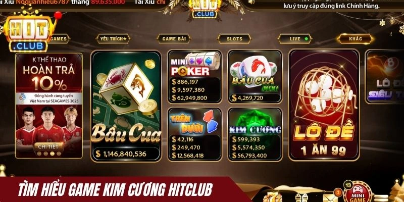 Game Kim cương Hitclub được yêu thích
